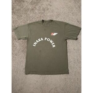 Vintage Mens Tshirt 90s Inaka Power Bold Tee, Streetwear Size M